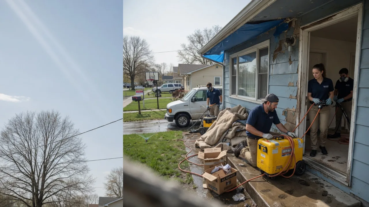 Basement Flood Cleanup in California, KY near me